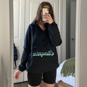 Black champion anorak